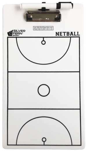 Coaching Clipboard Netball